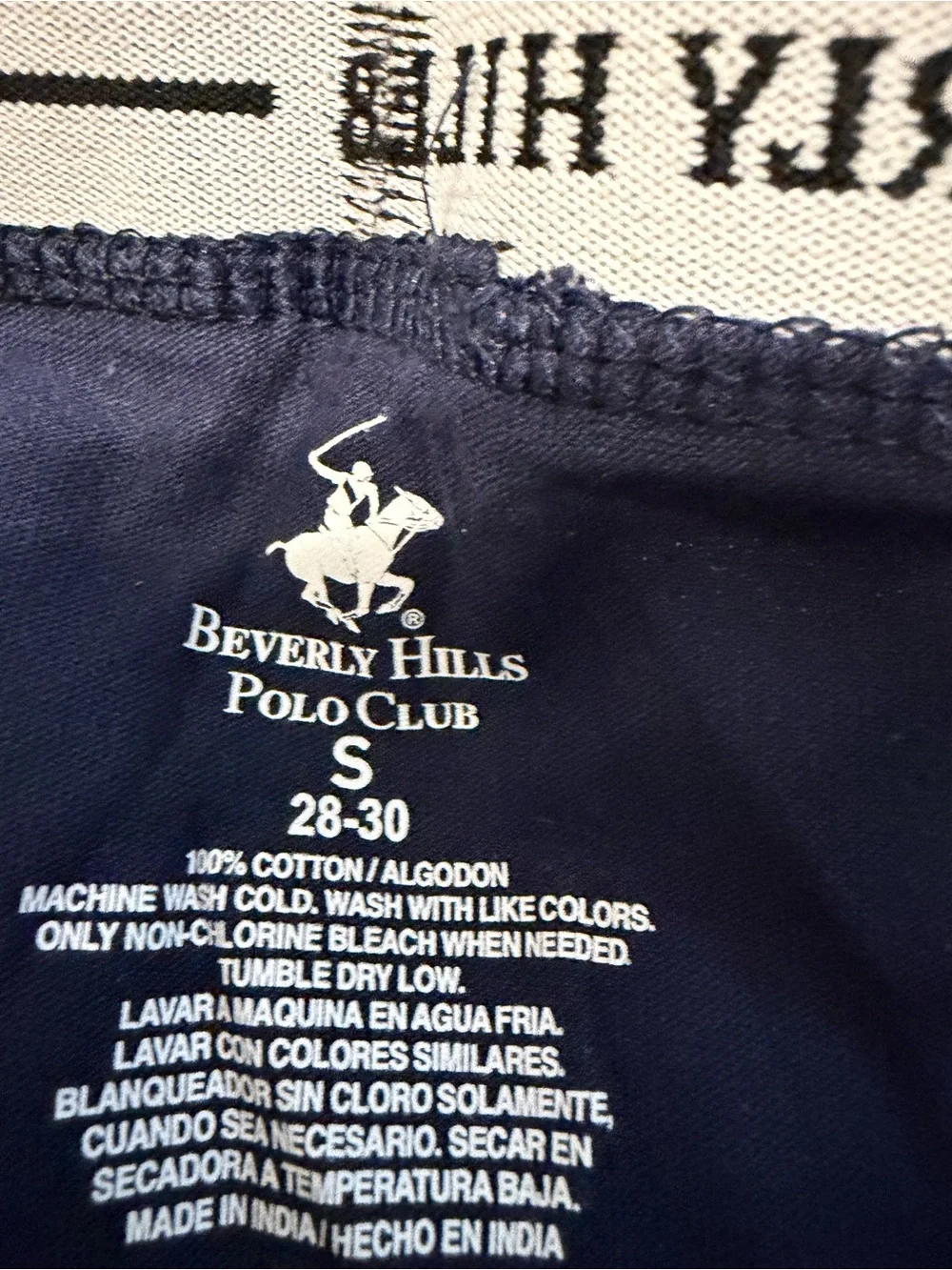 Beverly Hills Polo Club Briefs in Gray and Navy (2-Pack)